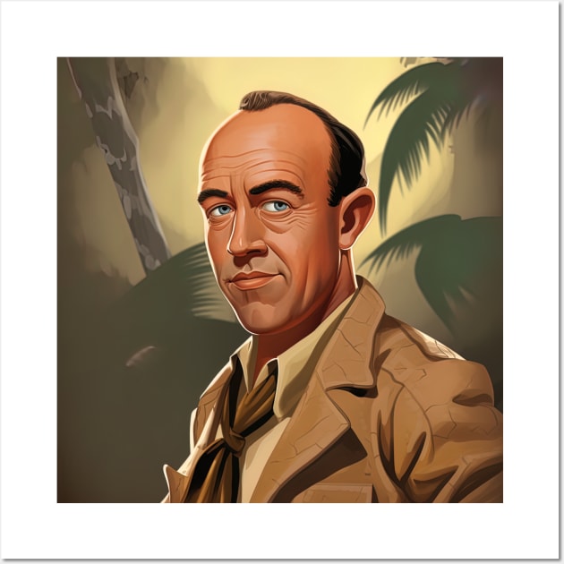 Edgar Rice Burroughs Wall Art by ComicsFactory